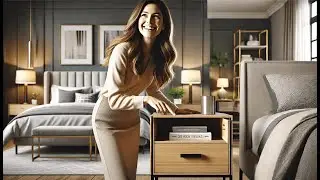 🛏️ Vaunn FSA/HSA Eligible, Medical Adjustable Overbed Bedside Table | Best 28 Inch High Nightstand🛏️