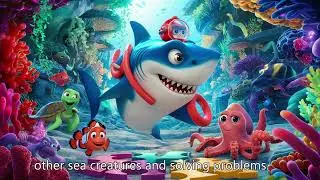 The Clever Shark and the Fisherman #KidsStoryTimeWithSara #kidstimestorytime #englishstory #hindi
