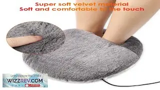 USB Foot Warmer Constant Temperature Heating Pad Soft Velvet Washable Winter Warm