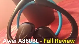 Беспроводные наушники Awei A880bl &mdash; полный обзор &mdash; лучшие Bluetooth-наушники для спортзала до 30 долларов?