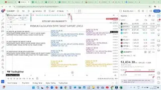 30TH SEP 2024 BANKNIFTY PREMIUM CALCULATION  ADVANCE LEVEL ENTRY TARGET SUPPORT LEVELS FOR BEGINNERS