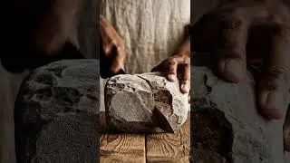 Cutting a rock cake ASMR #ai #asmr #satisfying #aiart #viral #shorts #trending #trendingtopic #reels
