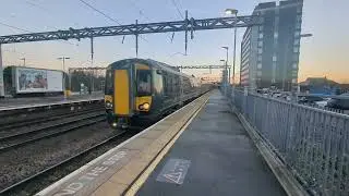 Class 387 Departing Swindon For Cardiff Central Great Western Railway #class387