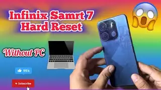 Infinix Smart 7 Pattern Lock Kaise Todein | Hard Reset 2025 Method 🔓📱