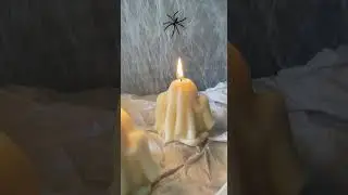Cвечи привидения 👻 #candle #świecedekoracyjne #spooky #spookycandle #spookyseason #homedecor