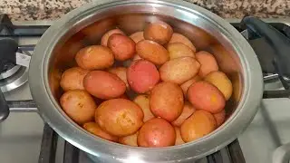 بطاطا مشرملة بتتبيلة رائعة كتجي ابنينة رافقوا بها اطباقكم المفضلة 😋👌