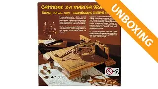 Unboxing Mantua 807 Cannone da marina francese