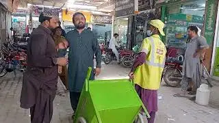 Basti maluk ki viral video /Safai walo sy larai ho gai #waseemvlogger#actionvlog