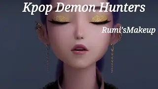Golden Maquillaje de Rumi #kpopdemonhunters 