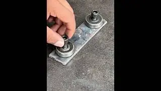 Making a Ruler from an Iron Bar with a Center Drilled Hole #DIY #metalwork