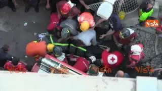 Crollo palazzina Torre Annunziata, il racconto della tragedia in due minuti