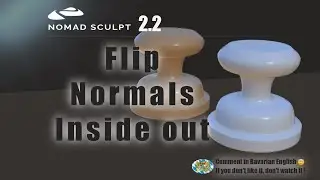 Nomad Sculpt - Flip Normals - inside out mesh - inverse culling - backside (V2.2 - 13.6.20251)