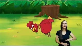 A Galinha Ruiva | Conto em Língua Brasileira de Sinais (Libras) | com legendas