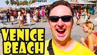 Venice Beach Boardwalk in 360 GoPro Video
