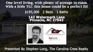 FOR SALE: 142 Watermark Lane, Pinnacle, NC 27043