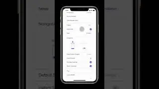 Day 7 UI Design (Opera Mini Settings Page)