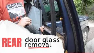 Land Rover Discovery 3 & 4 Rear Door Glass/Window Regulator Removal
