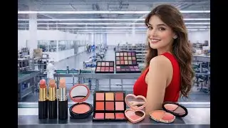 How Is Blush Made in a Makeup Factory? | Full Manufacturing Process
