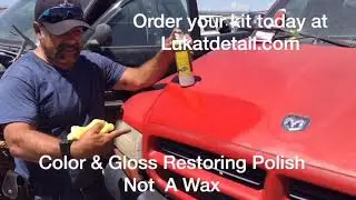 How To Polish Old Truck Paint Like New (Order at lukatdetail.com )