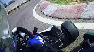 Kart Kz POV and pure sound TM kv92, Eurokart Porto Cesareo 44.73 (old tyres)