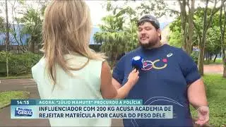 Influenciador obeso denuncia ginásio por gordofobia depois de lhe ter sido recusada a inscrição
