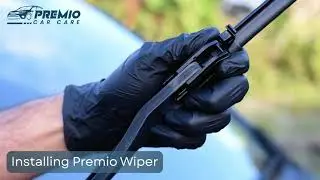 How To Install U-Hook Front Wiper Blades | PremioCarCare