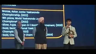 Shaurya Chakravarti, Asian Junior Bronze Medalist in Taekwondo gets recognised at iAmGame
