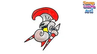 How To Draw Escavalier Pok&eacute;mon Step By Step