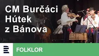 Cimbálová muzika Burčáci a mužský sbor Hútek z Bánova | Na živú notečku