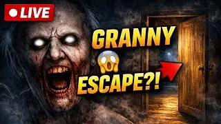 LIVE 🔴GRANNY HOUSE ESCAPE 😱 | Secret Room Found?! LIVE हिंदी Gameplay