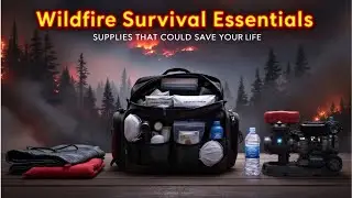 Wildfire Prep 101: Supplies That Could Save Your Life 🚨