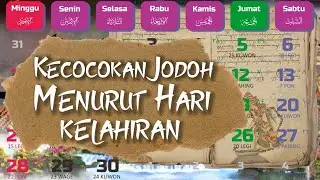 Kecocokan Jodoh Menurut Hari Lahir | Ramalan jodoh Primbon Jawa | Balekambang Tv