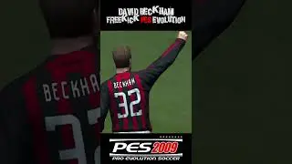 David Beckham Freekicks Every PES #pes #ps2 #ps3 #winningeleven #beckham #winningid