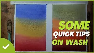 Discover the Magic of WATERCOLOR Variegated Wash Techniques!