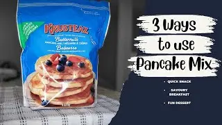3 Ways to use Krusteaz Pancake Mix #Costco #asmr