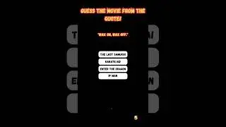 Cinema Challenge: Guess the Film from One Quote! 🍿 #quiz #trivia