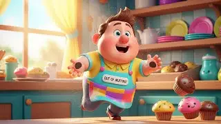 Oh No! Muffin Man&rsquo;s Bakery Adventure 🏃&zwj;♂️🧁 | Nursery Rhymes for Kids