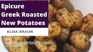 Greek Roasted Potatoes | Epicure Spices, Seasonings, & Recipes | Gluten Free | Vegan | Alisa Braun