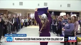 Furman soccer fans show out for College Cup