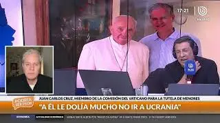 Juan Carlos Cruz, la victima de Karadima que se volvio amigo y admiraba al Papa Francisco