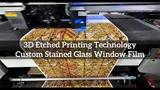 Custom Stained Glass Window Film for Designers & Commercial Projects & Brands Choose FANCYFIX