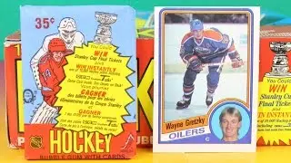 1984- 85 OPC Hockey Wax Pack Opening Sports Cards With Possible Wayne Gretzky Rookie Steve Yzerman