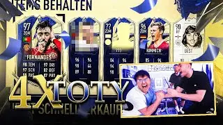 OMG!! 4 x TOTY im PACK OPENING GEZOGEN 😱Das KRANKESTE FIFA 21 Ultimate Team Pack Opening jemals