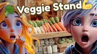 Eat Your Vegetables 4 with Lala & Luno 🍎🥦 A Healthy Eating Kids Song | Veggie Stand Song for Kids