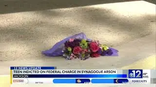 Suspect indicted on federal charge in arson attack on Jackson synagogue