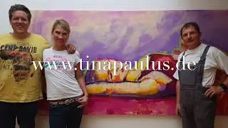 Malen mit Acyl: Tina malt... Ballerina....Speedpainting