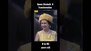 Queen Elizabeth  ll Transformation from 0 to 96 years old