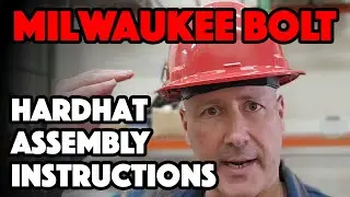 Milwaukee Bolt Hardhat: Инструкция по сборке подвески