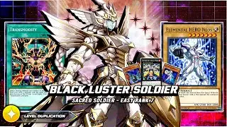 BANISH AND EASY RANK 7! - BLACK LUSTER SOLDIER SACRED SOLDIER FT NEOS [Yu-Gi-Oh! Duel Links]