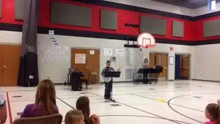 Rhett Ell Saline talent show May 2015 age 10